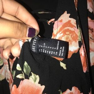 Summer time floral dress forever 21